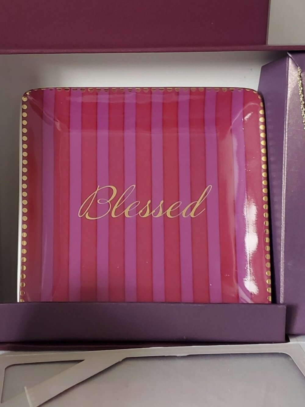 Brand New Giftset! Inspirational Jewelry and Trinket Tray A perfect gift for Mom - Picture 3 of 8